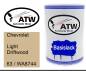 Preview: Chevrolet, Light Driftwood, 63 / WA8744: 500ml Lackdose, von ATW Autoteile West.